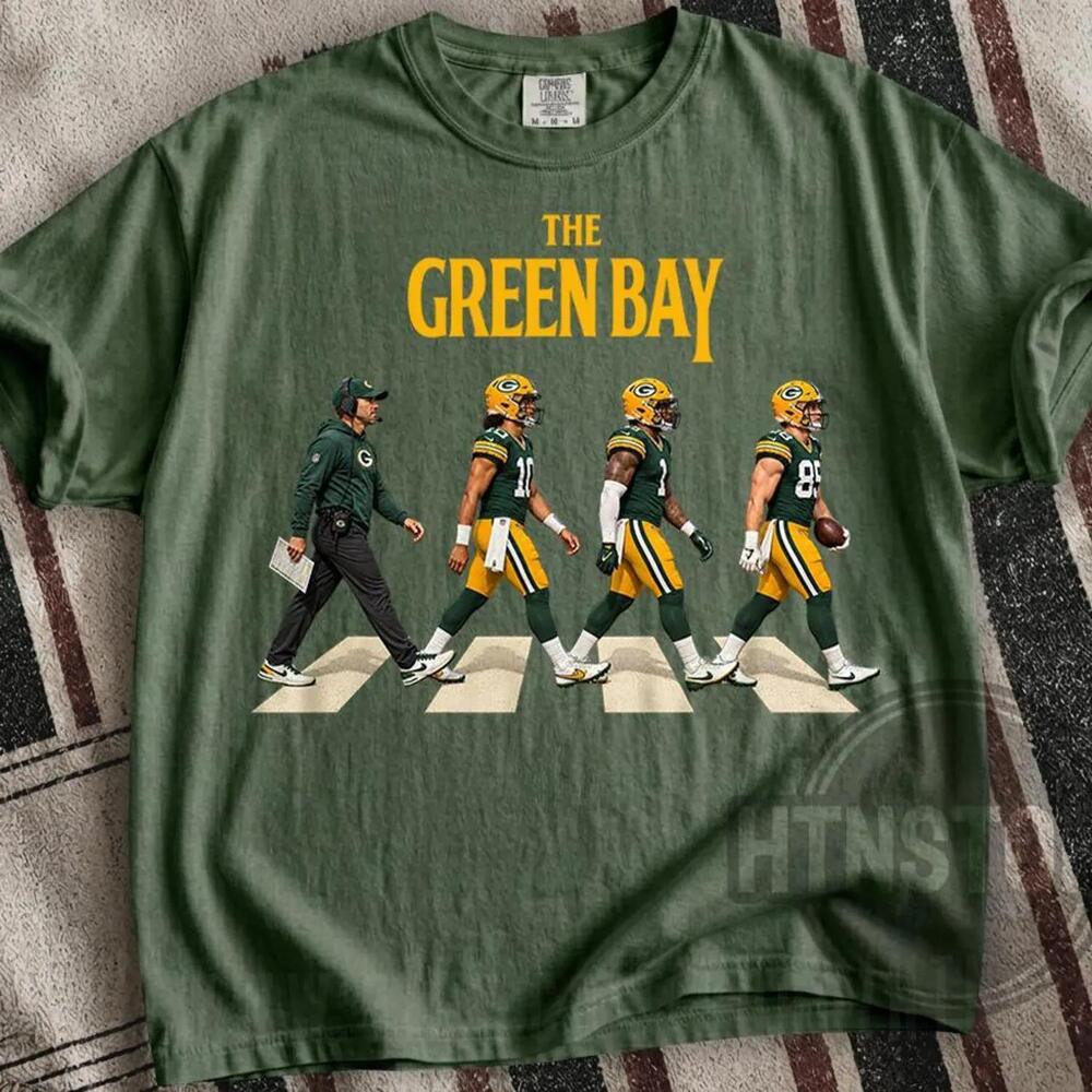 Green Bay Abbey Road Jordan Love Matt LaFleur Football Graphic Fan